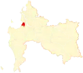 Location of Lota commune in the Biobío Region