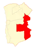 Map of Pica in Tarapacá Region
