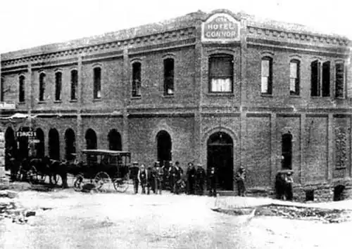 The Connor hotel in 1899.
