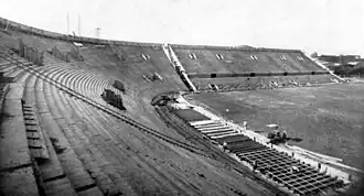 Grandstands in 1945