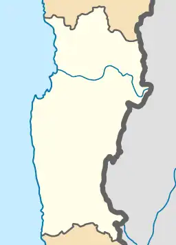 Recoleta is located in Coquimbo Region