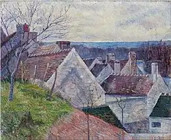 Les toits, le matin ("The roofs, the morning"), 1892