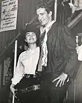 Couple in costume