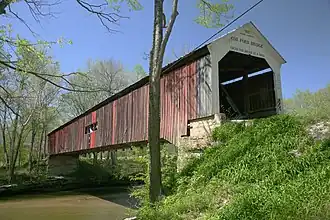 Cox Ford Covered Bridge at Turkey Run