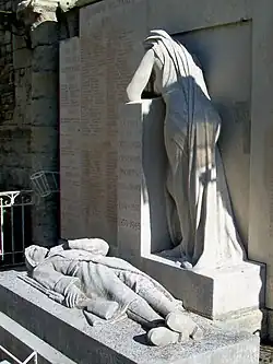 The Crépy-en-Valois war memorial