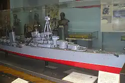 Model of cruiser Kirov
