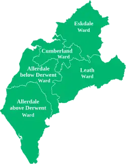 Wards of Cumberland