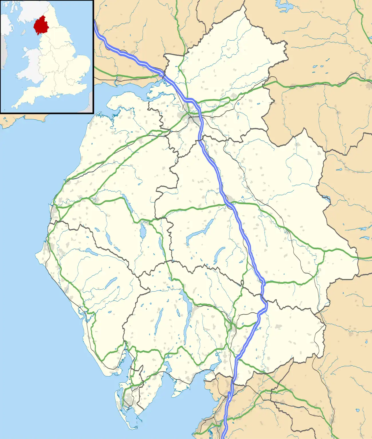 Nether Denton is located in Cumbria
