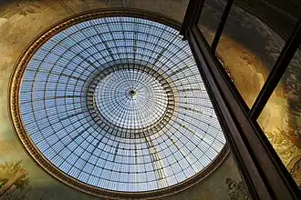 Interior of the cupola.