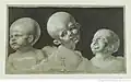 Three Children's Heads, 1506, pen and ink on blue paper with highlights in gouache, 21,8&nbsp;×&nbsp;37,9&nbsp;cm, Bibliothèque nationale de France, Paris