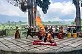 Piring fire dance