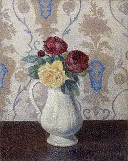 Bouquet de Roses Dans un Vase, c.&nbsp;1885