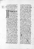 Consilia, 14th-15th-century manuscript. Bordeaux, Bibliothèque municipale.
