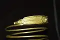Protoma head and mane of a gold bracelets, 1st century BC Sarmizegetusa [3]