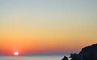 Dagomys sunset