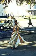 Dancer in Tajikistan