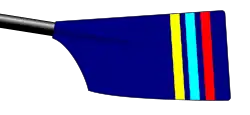 Image showing the rowing club's blade colours