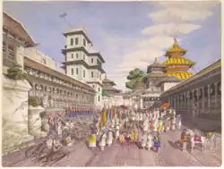 A watercolour painting