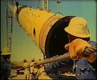 British staff of an oil company in Gachsaran in 1957