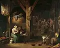 David Teniers the Younger - Tavern interior, 17th century.