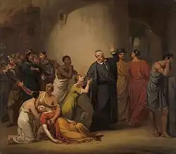 The sacrifice of Hambroek, by Jan Willem Pieneman