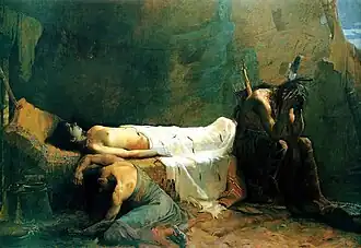 William de Leftwich Dodge, The Death of Minnehaha, 1892. The American Museum of Western Art: The Anschutz Collection
