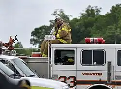 Kentland Volunteer Fire Department Engine Company 33 in 2009.