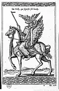Delli horseman from a 1576 Italian edition of Nicolas de Nicolay's Navigations,1567.
