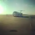 A Delta MD-88 at Gate 3
