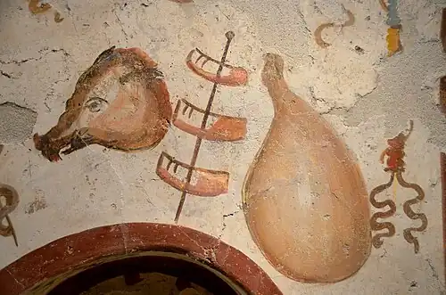 Detail of Lararium