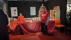 Promotional stand in Rotterdam, Netherlands (2022)