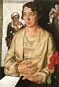 Portrait of Nel Schilt (before 1939)