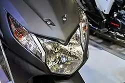 Halogen Light before LED became standard in 2017