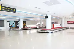 Baggage claim area