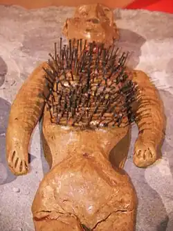 Image 26Voodoo doll with pins in it, Museum of Witchcraft (from List of mythological objects)