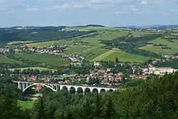 View from the south