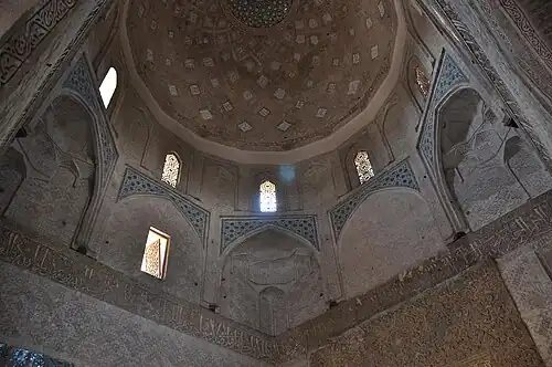 Dome of Jameh Mosque of Varamin, Iran