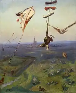 Entre ciel et terre, by Gustave Doré, 1862