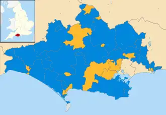 2009 results map