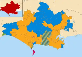 2024 results map