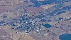 Dove Creek from above in September 2023