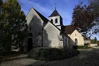 The church in Droupt-Sainte-Marie