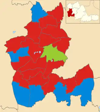 2012 results map