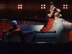 Burlacu at the Eurovision Song Contest 2008