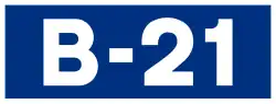 Autovía B-21 shield}}
