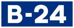 Autovía B-24 shield}}