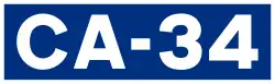 Autovía CA-34 shield}}