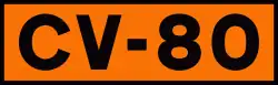 Autovía CV-80 shield}}
