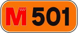 Autopista M-501 shield}}