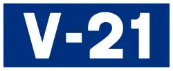 Autovía V-21 shield}}